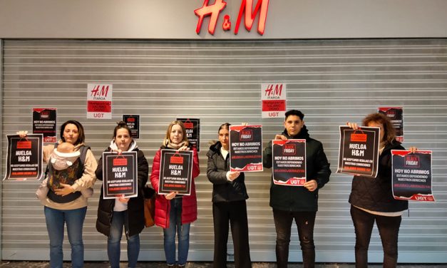 Huelga en H&M de Itaroa para exigir condiciones laborales dignas